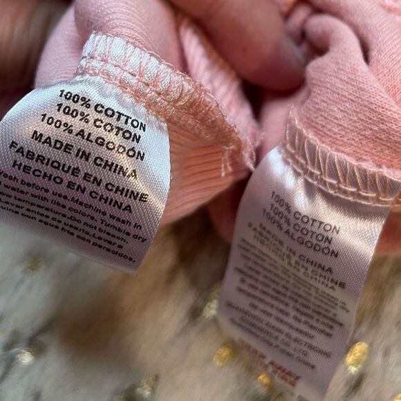 5 for $25š„Set of 2 Pink Bodysuits Baby Girl Size 3 Months - Picture 4 of 5